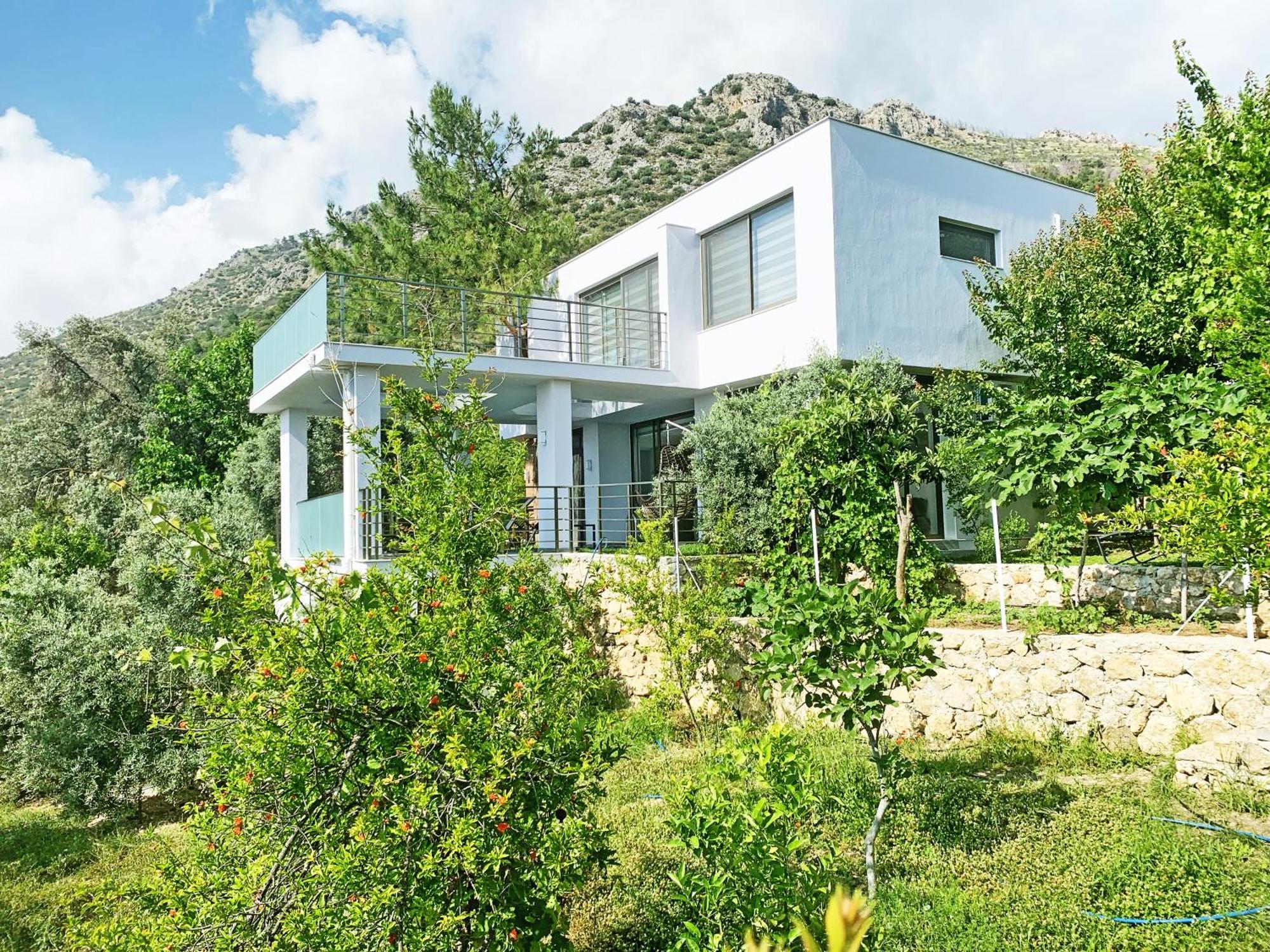 Villa With A Private Heated Pool, Jacuzzi, Overlooking Spectacular Views Of The Sea Kaş Luaran gambar